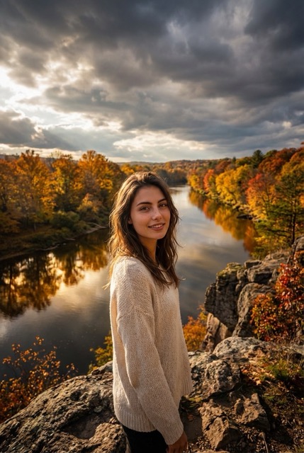Dramatic Autumn Landscape
